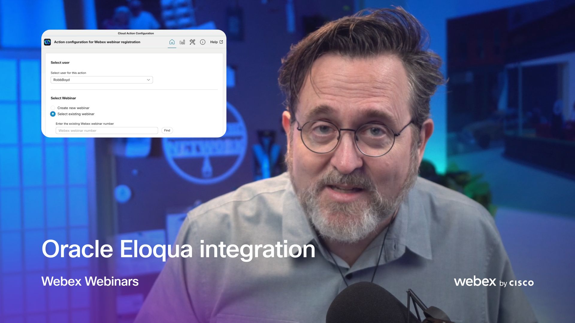 Oracle Eloqua now supported on Webex